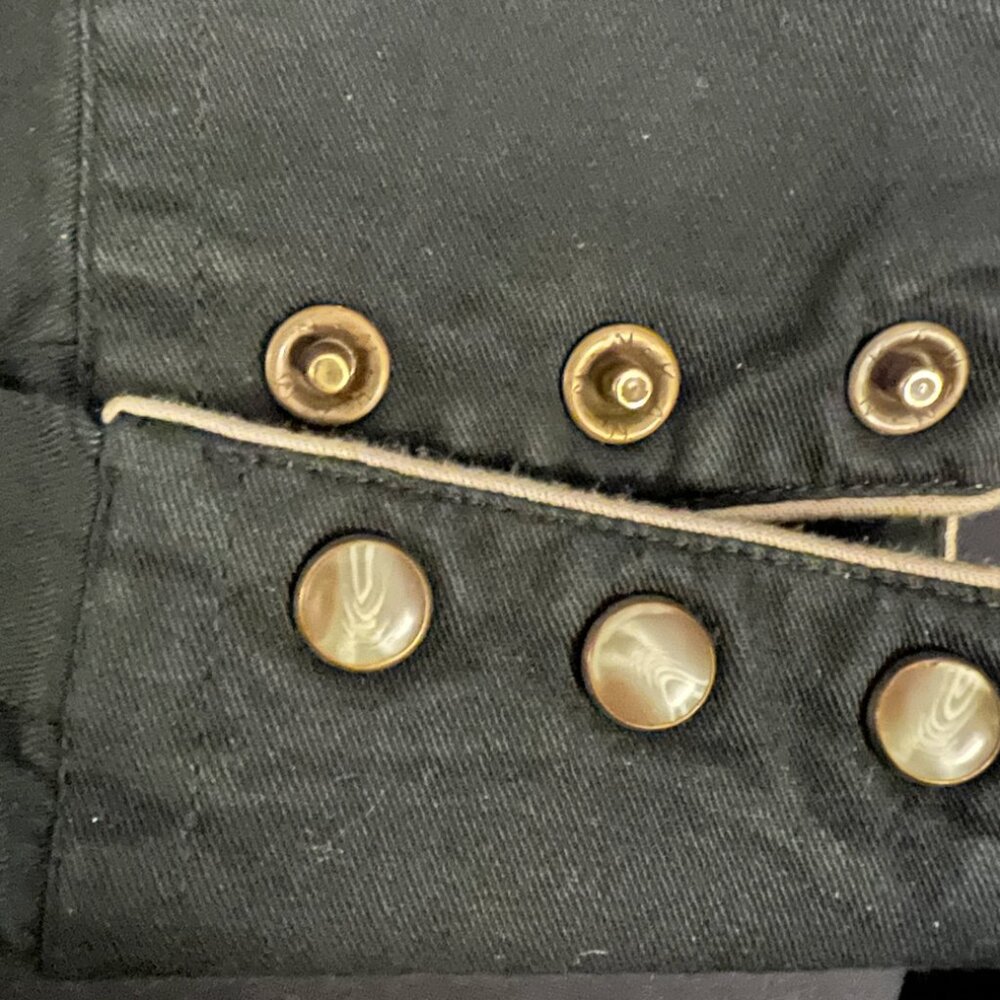 Vintage Larry Mahan Cowboy Collection Mens Large Brass Snap Western Shirt XL - Picture 4 of 9